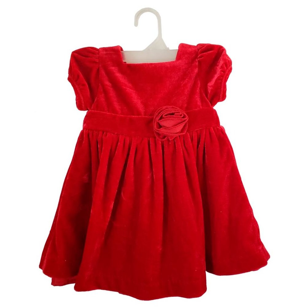 🛝 Cuddle Bear Collection Velvet Dress